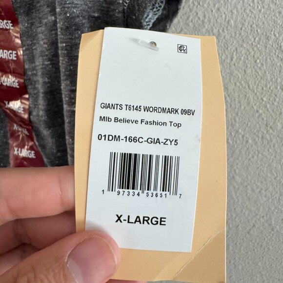 San Francisco Giants Cooperstown Collection Fashion Top Size XL - Picture 4 of 5